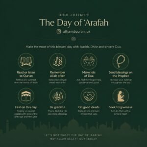day of arafah dhul hijjah 9 guide